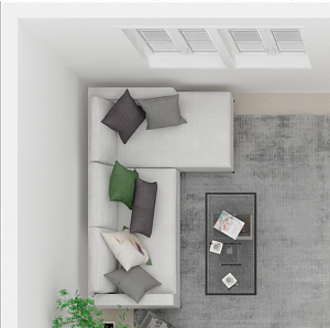 One bedroom floor plan